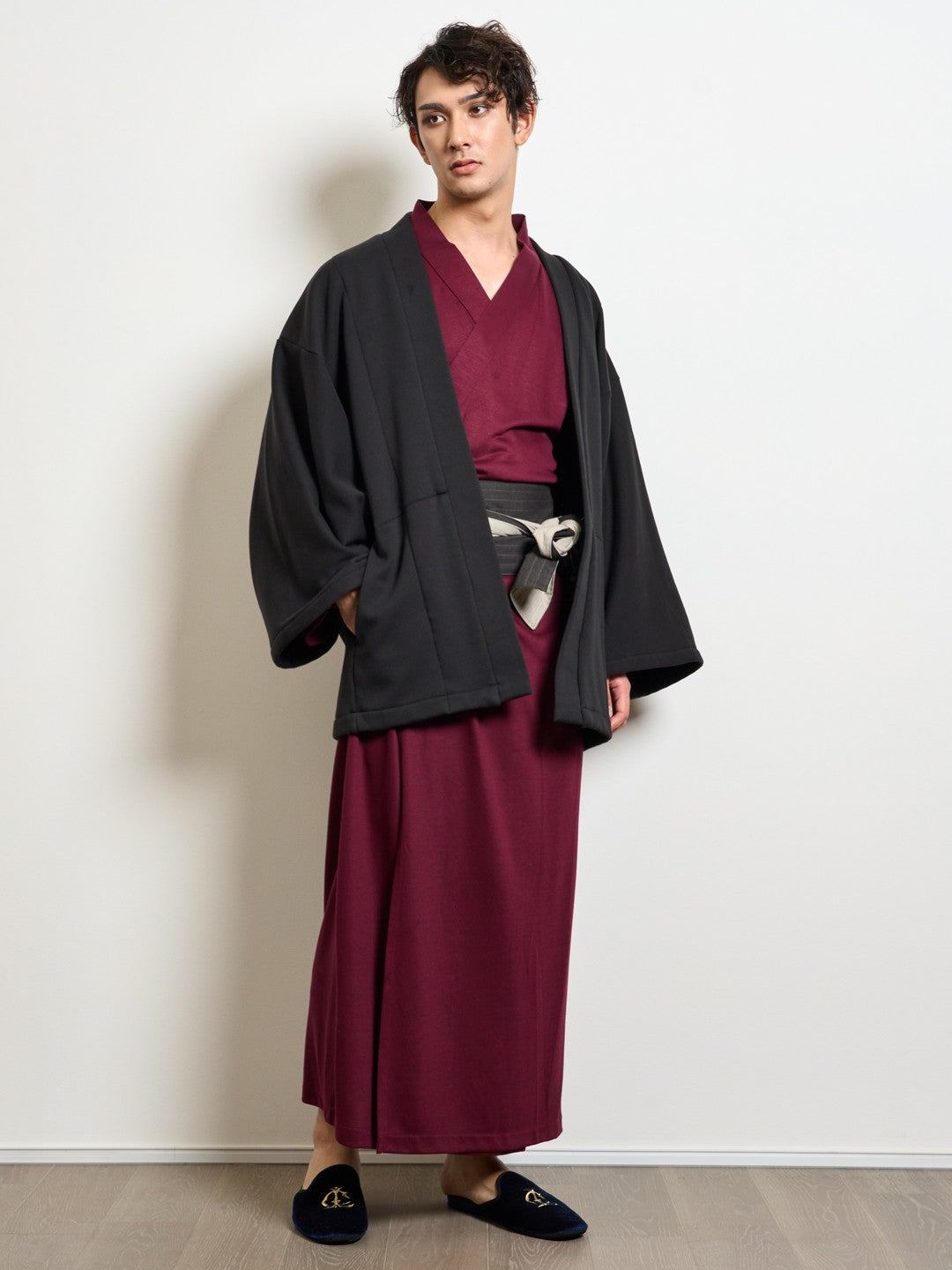 (10/1~start)YUKATA Premium (Burgundy) Men