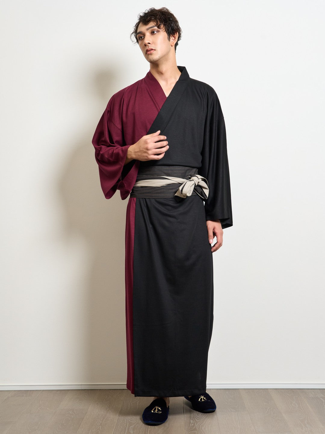 
                  
                    【(10/1~start)受注販売】YUKATA Premium Bicolor (Burgundy × Black) Men
                  
                