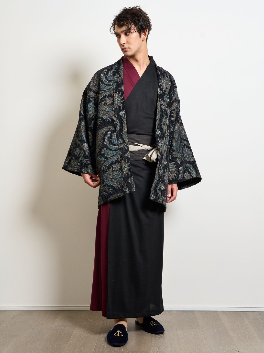 
                  
                    【(10/1~start)受注販売】YUKATA Premium Bicolor (Burgundy × Black) Men
                  
                