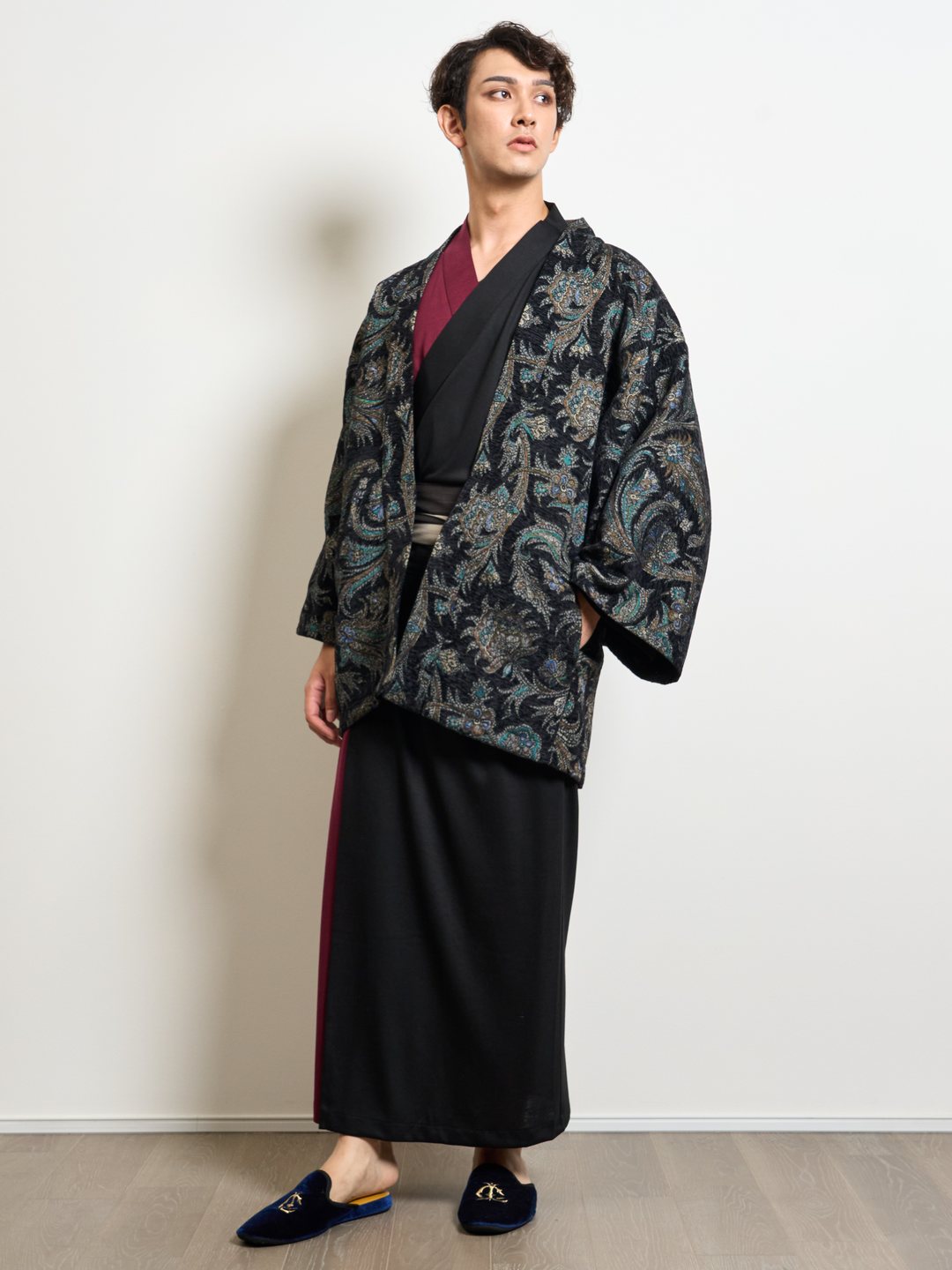 
                  
                    【(10/1~start)受注販売】YUKATA Premium Bicolor (Burgundy × Black) Men
                  
                