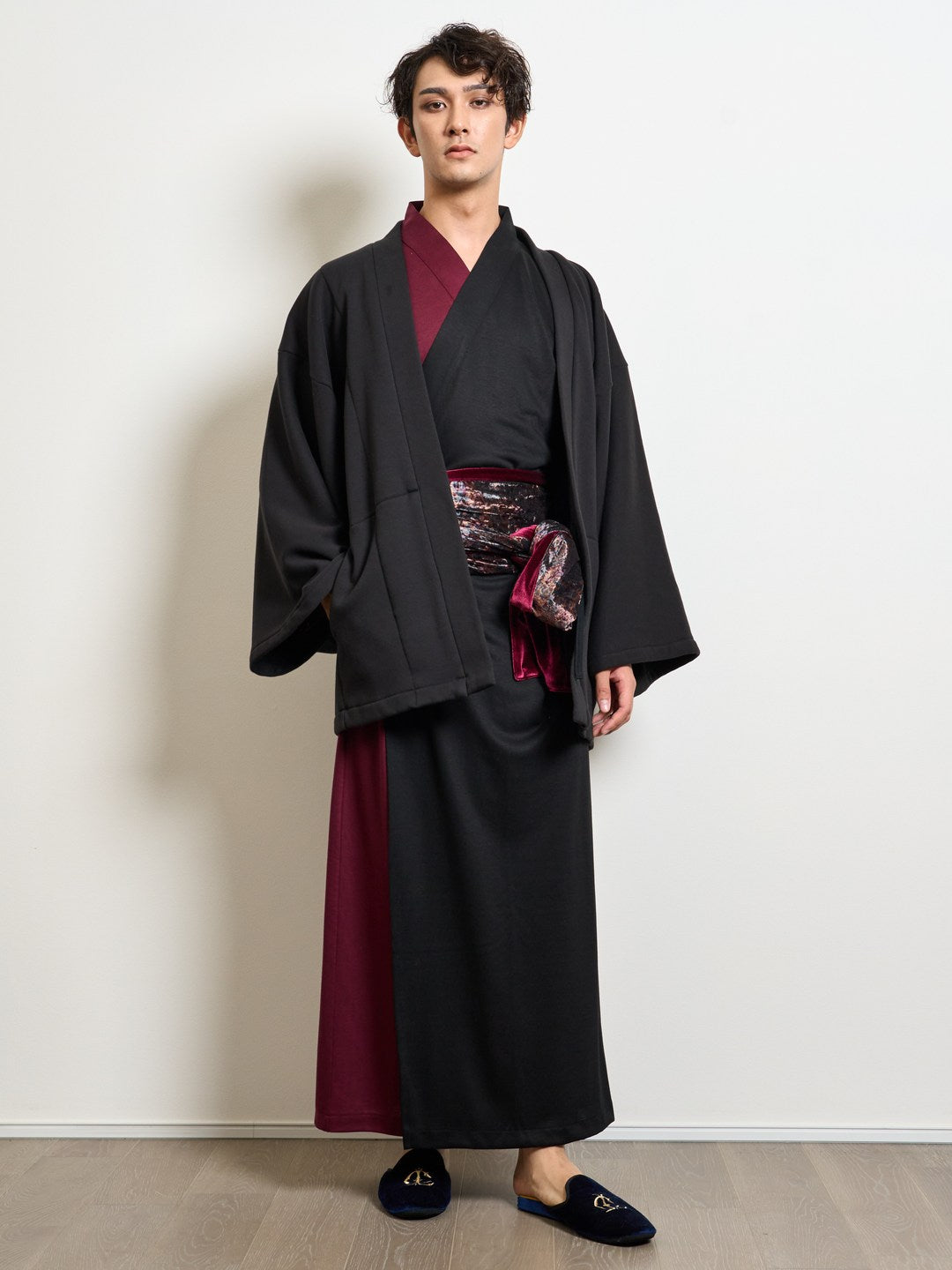 
                  
                    【(10/1~start)受注販売】YUKATA Premium Bicolor (Burgundy × Black) Men
                  
                