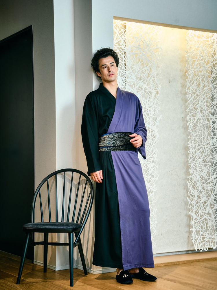 
                  
                    【11月中旬以降発送】YUKATA   Bicolor (Black × 紫)Men
                  
                