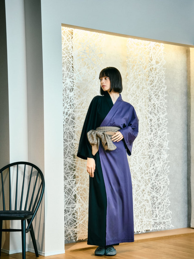 
                  
                    【11月中旬以降発送】YUKATA  Bicolor (Black × 紫) Women
                  
                