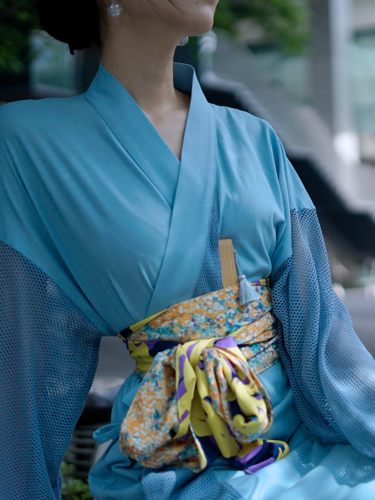 
                  
                    YUKATA 涼 Mesh Blue
                  
                