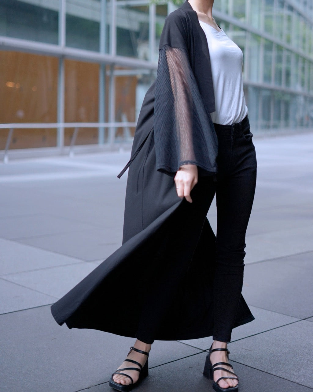 YUKATA 涼 Mesh (Black) Woman