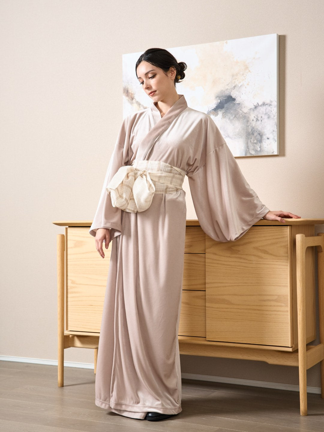 
                  
                    (10/1~start)YUKATA・ロイヤルベロア（シャンパン） - Yukata Royal Velor-Champagne- Women
                  
                