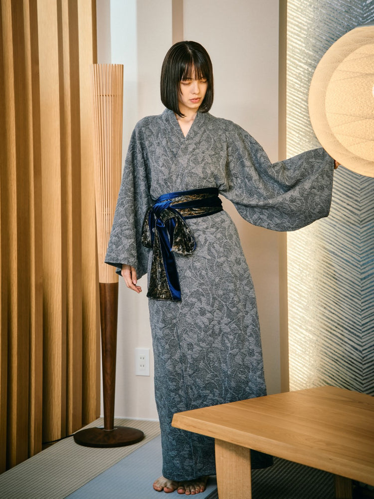 
                  
                    YUKATA 刺子ジャガード (GLEY) WOMAN
                  
                