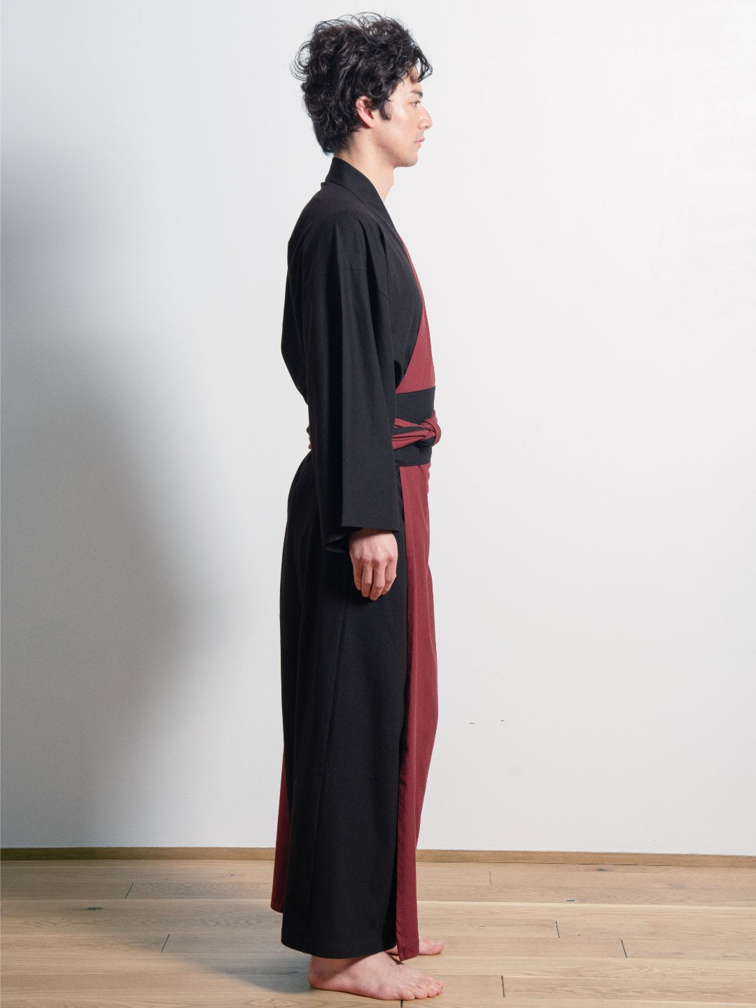 【予約販売】YUKATA 涼  Bicolor (Black × Garnet)Men