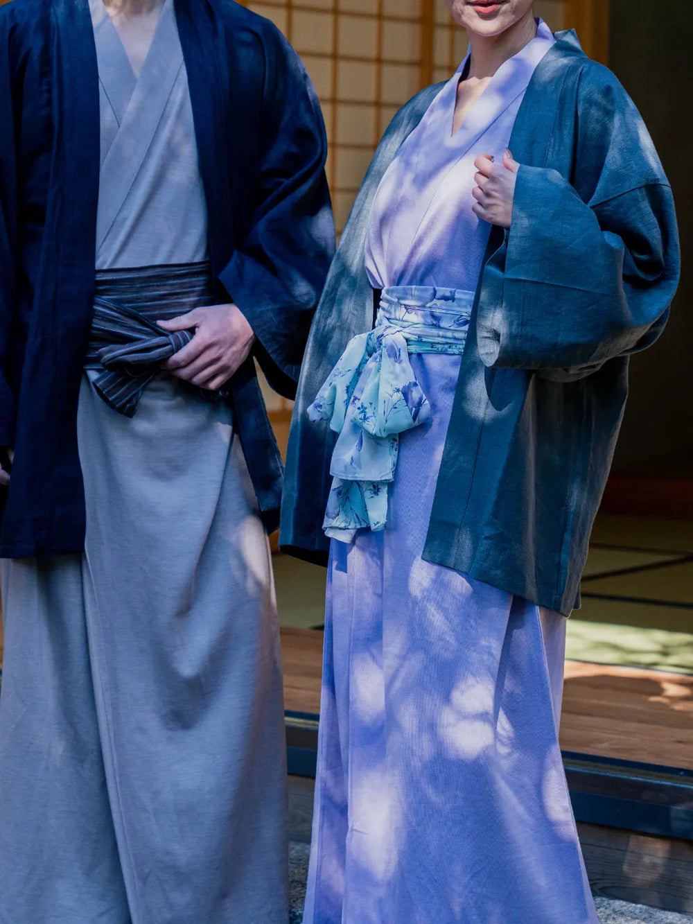 HAORI Linen (Charcoal / Ink black)