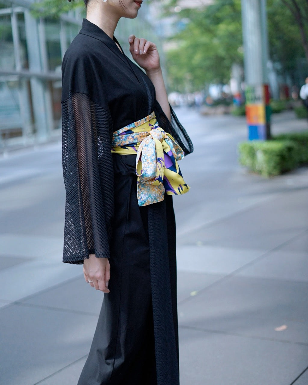 YUKATA 涼 Mesh (Black) Woman