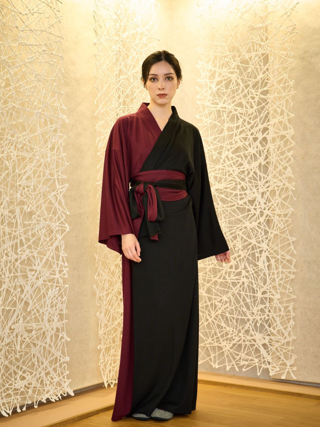 
                  
                    【(10/1~start)受注販売】YUKATA Premium Bicolor (Burgundy × Black) Women
                  
                