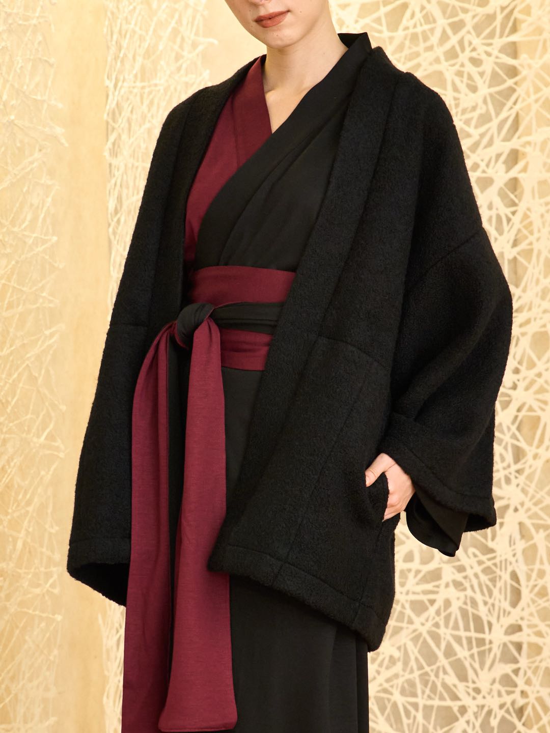 
                  
                    【(10/1~start)受注販売】YUKATA Premium Bicolor (Burgundy × Black) Women
                  
                