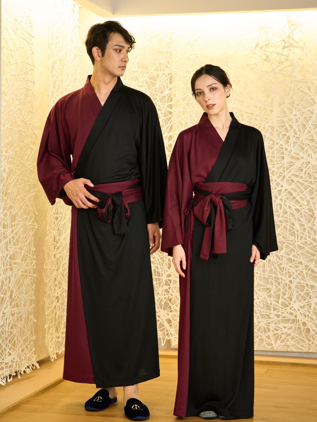 
                  
                    【(10/1~start)受注販売】YUKATA Premium Bicolor (Burgundy × Black) Women
                  
                