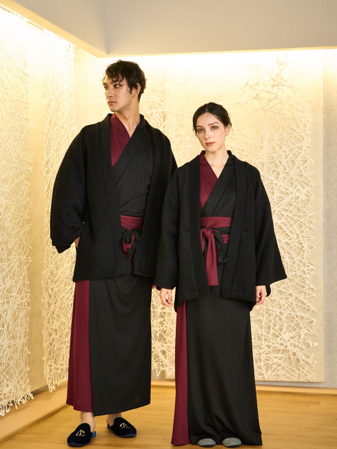 
                  
                    【(10/1~start)受注販売】YUKATA Premium Bicolor (Burgundy × Black) Men
                  
                