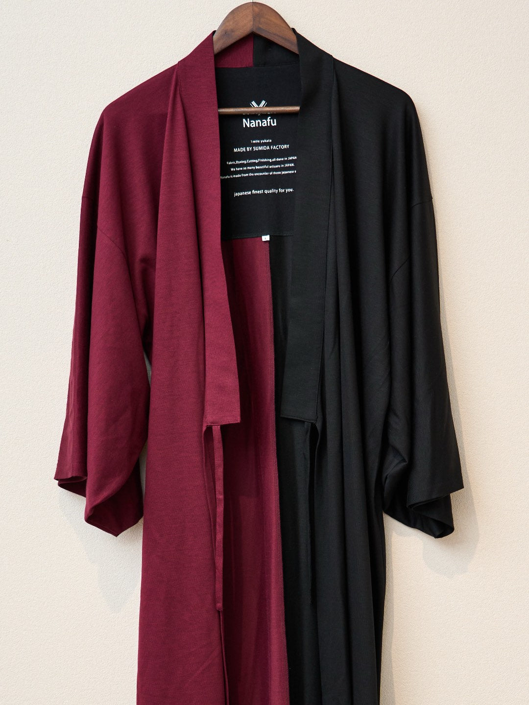 
                  
                    【(10/1~start)受注販売】YUKATA Premium Bicolor (Burgundy × Black) Men
                  
                