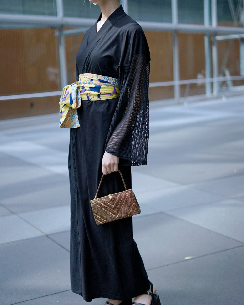 YUKATA 涼 Mesh (Black) Woman