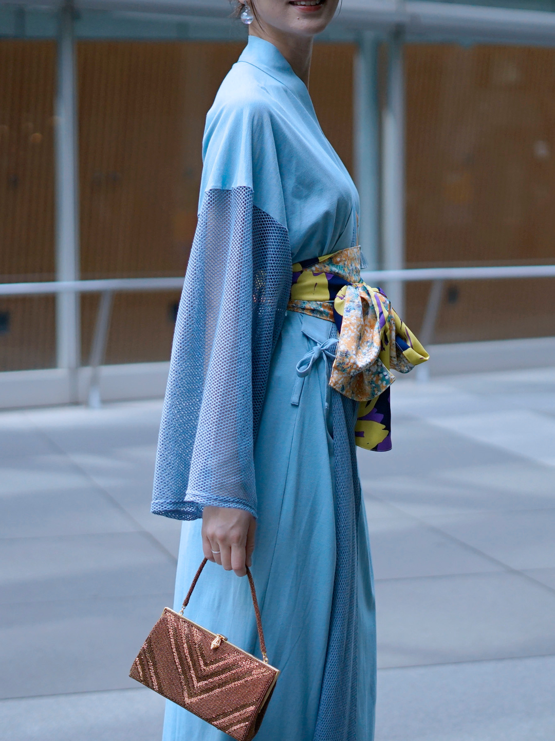 
                  
                    YUKATA 涼 Mesh Blue
                  
                