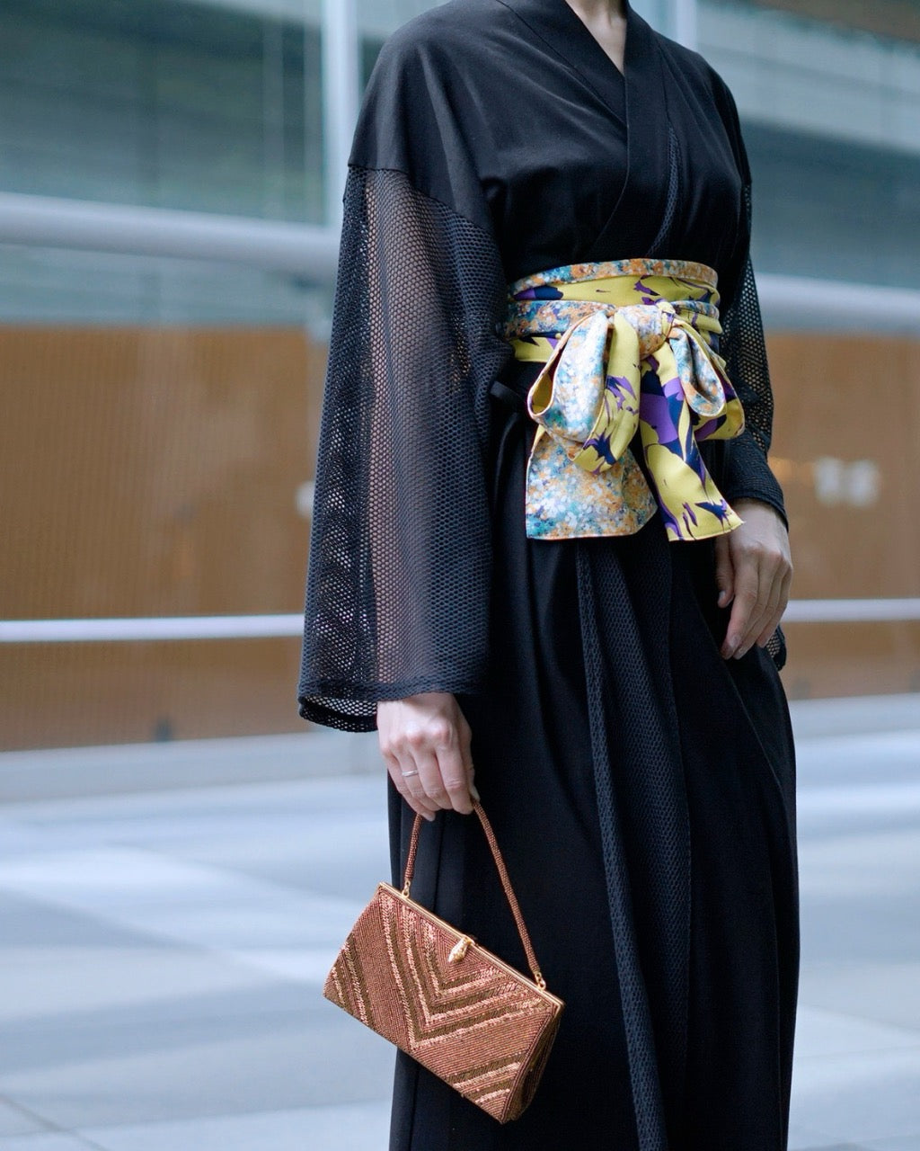 YUKATA 涼 Mesh (Black) Woman