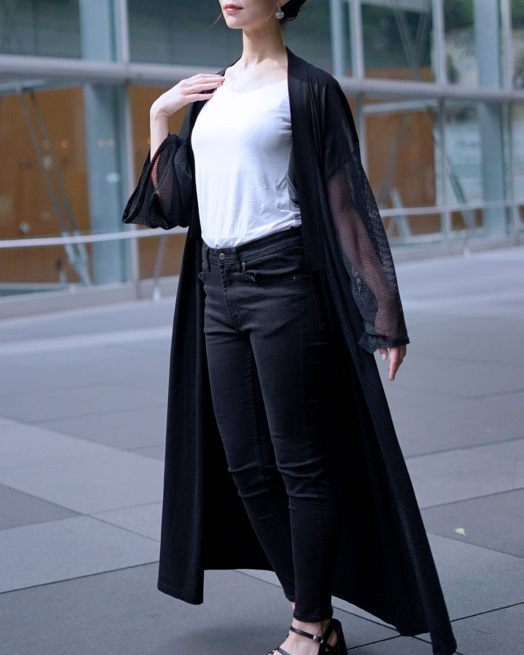 YUKATA 涼 Mesh (Black) Woman