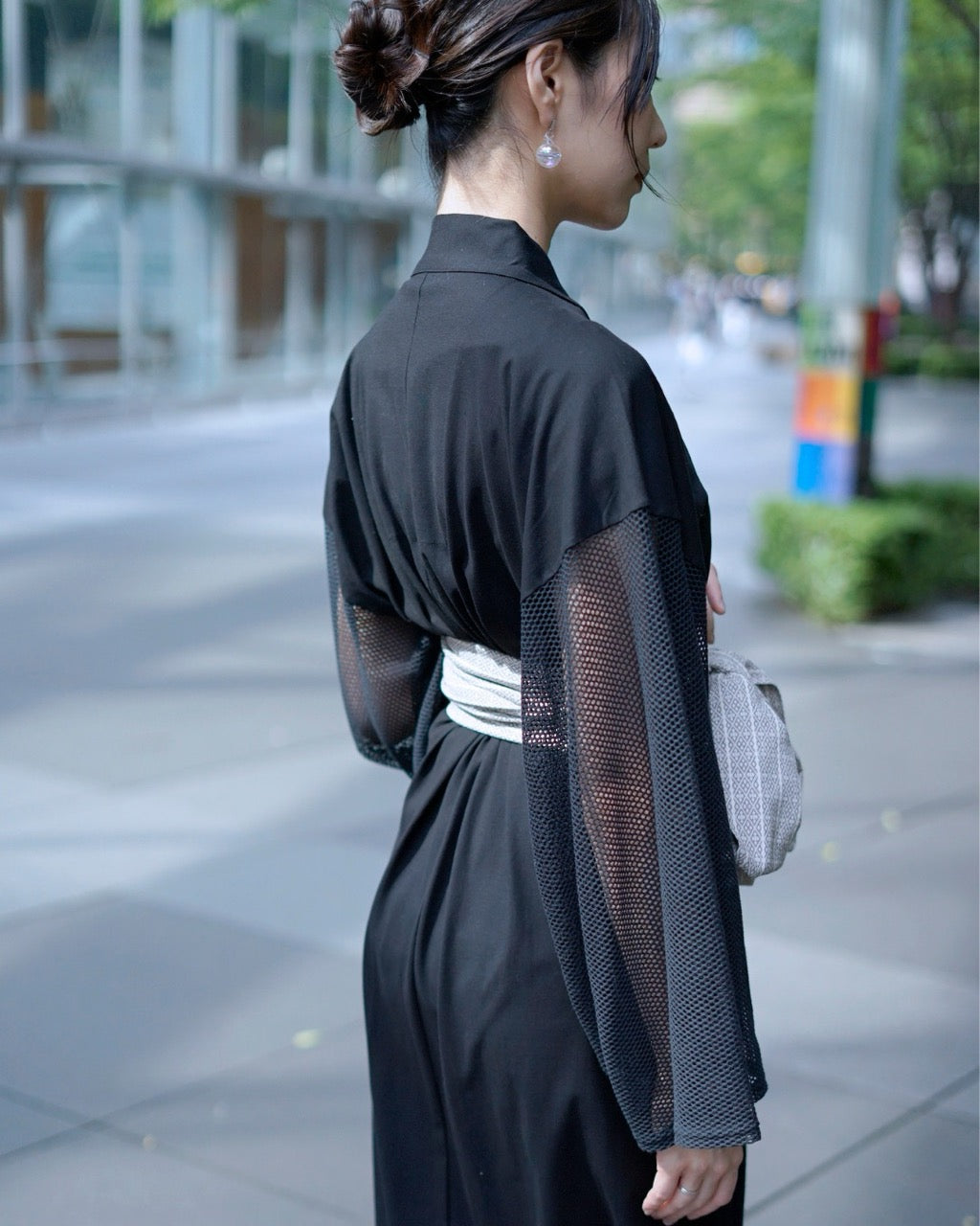 YUKATA 涼 Mesh (Black) Woman