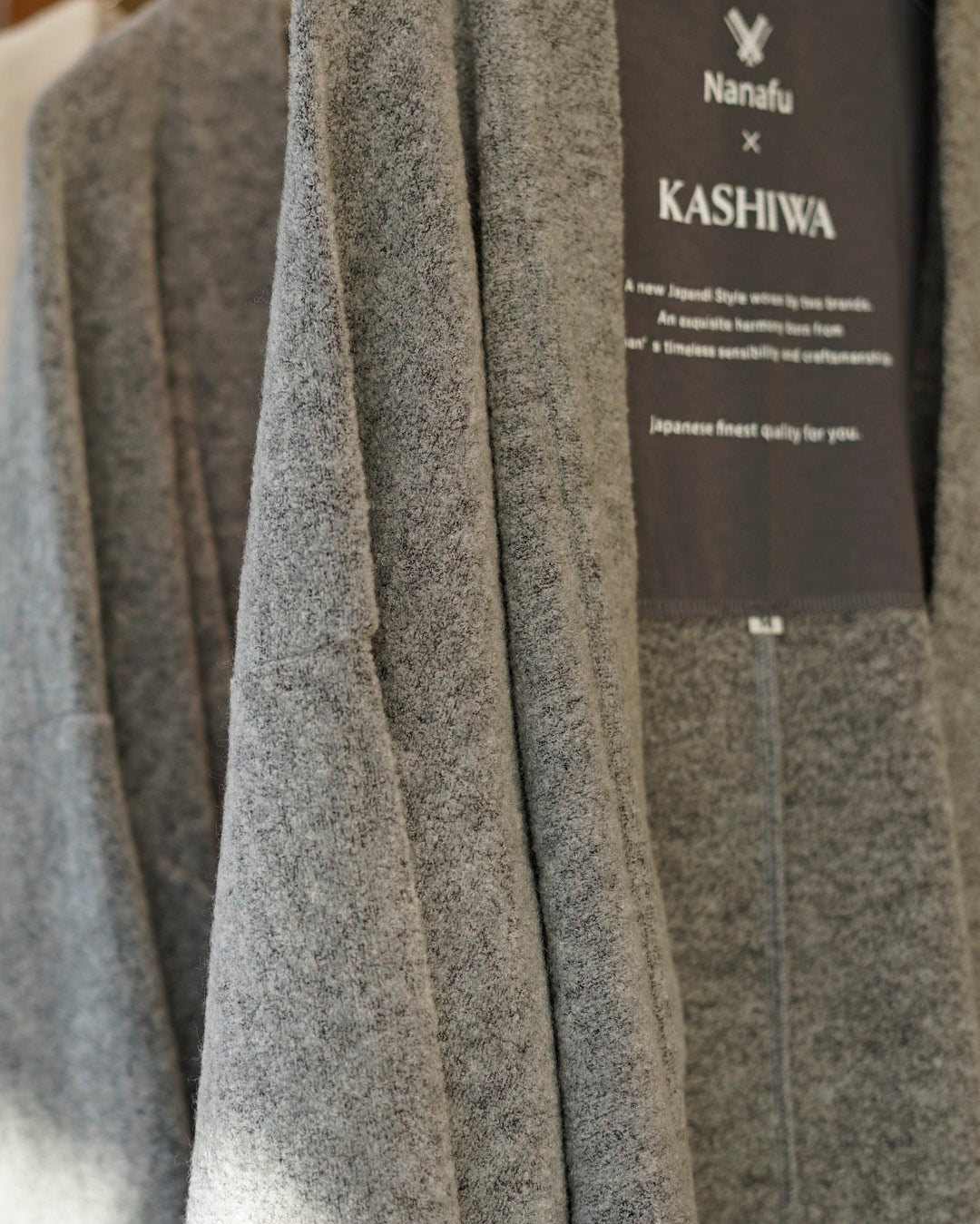 
                  
                    HAORI カーディガン Wool (Grey) KASHIWAコラボカラー
                  
                