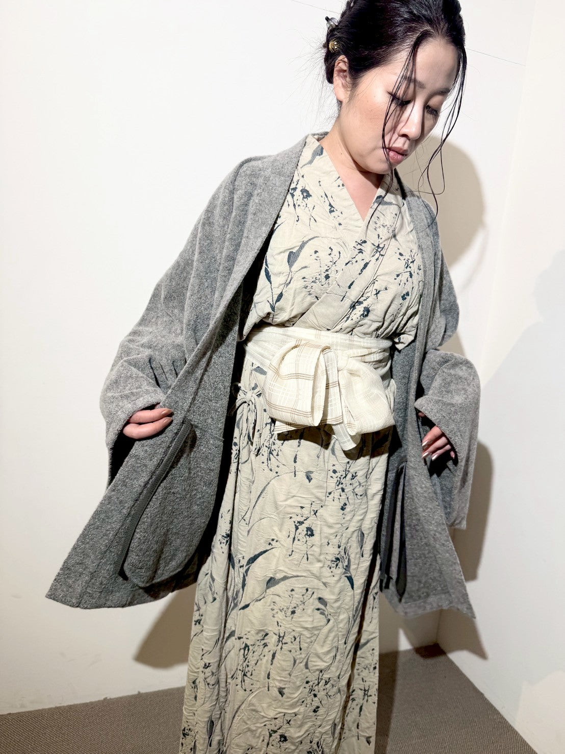 
                  
                    HAORI カーディガン Wool (Grey) KASHIWAコラボカラー
                  
                