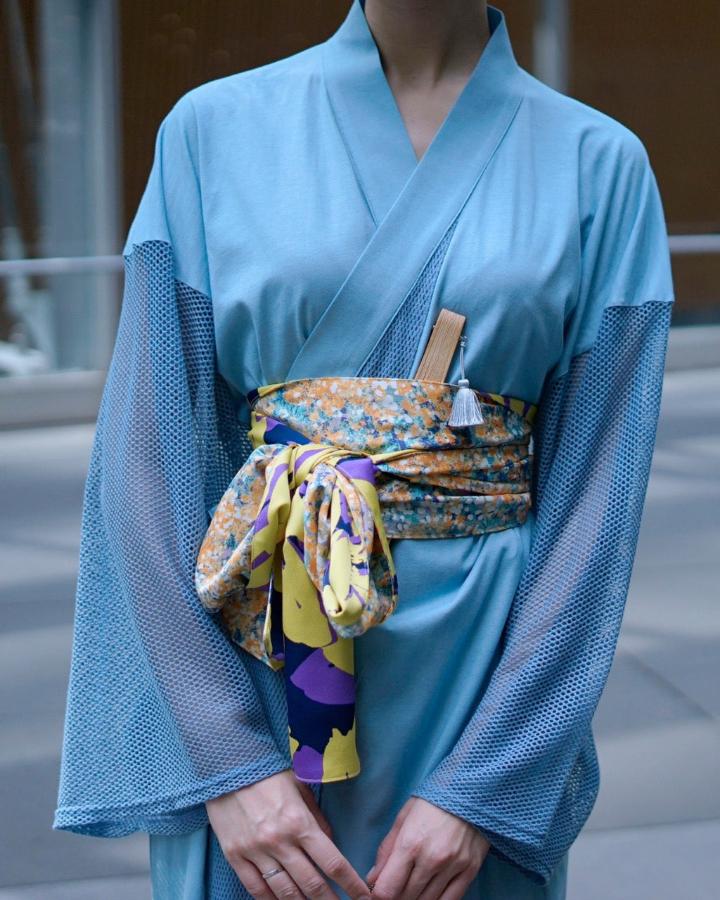 
                  
                    YUKATA 涼 Mesh Blue
                  
                