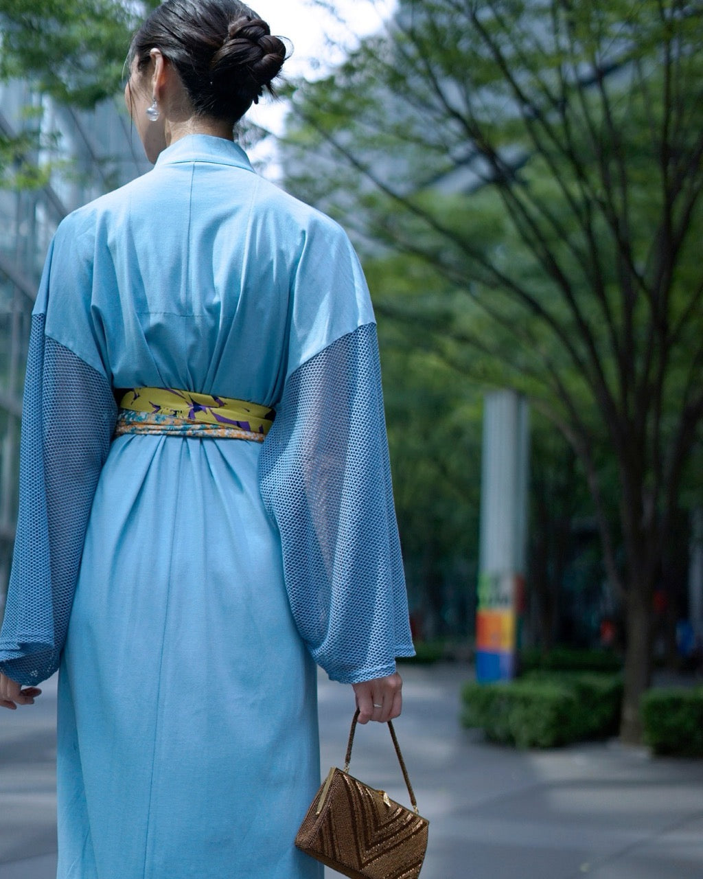 
                  
                    YUKATA 涼 Mesh Blue
                  
                