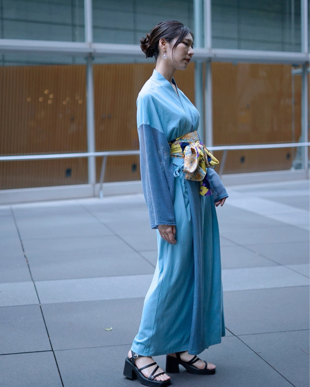 
                  
                    YUKATA 涼 Mesh Blue
                  
                