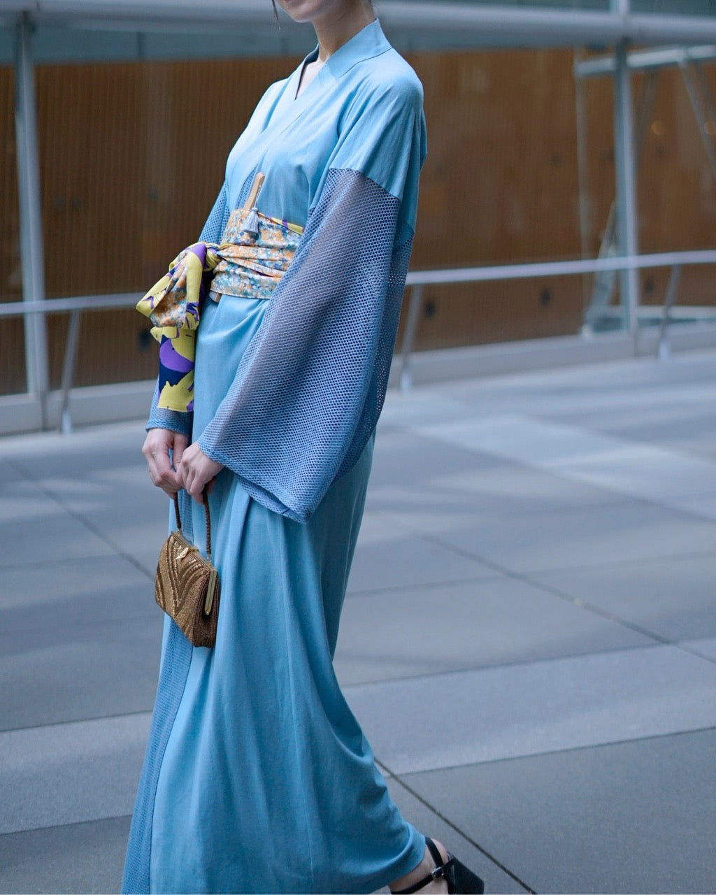 
                  
                    YUKATA 涼 Mesh Blue
                  
                