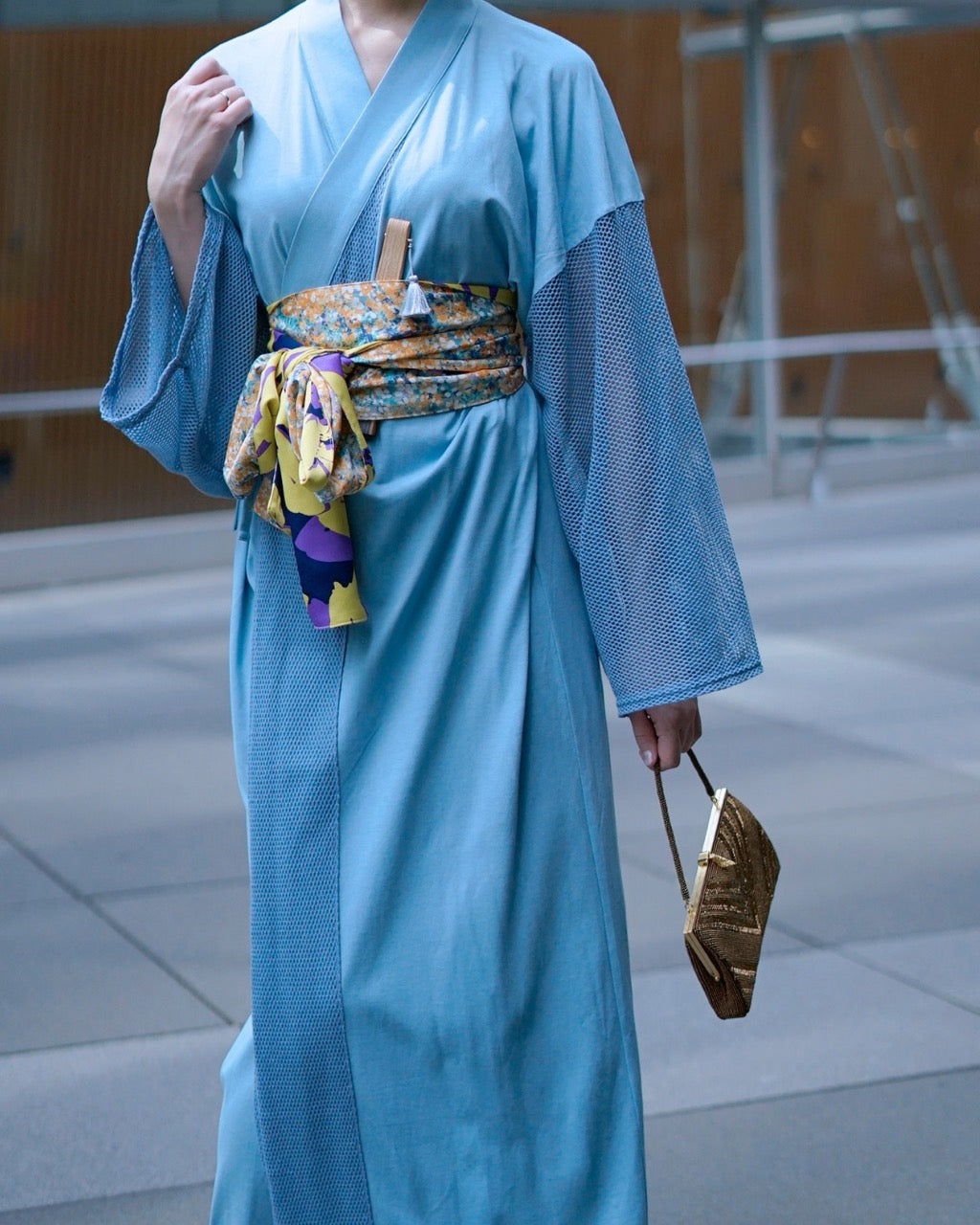 
                  
                    YUKATA 涼 Mesh Blue
                  
                