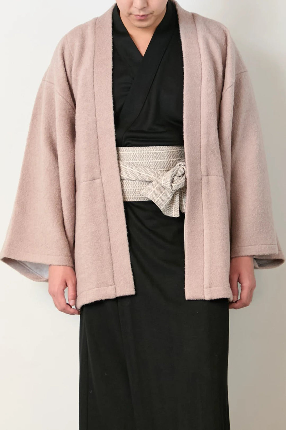 Haori Gown(Wool)-Brown- – Nanafu｜YUKATA