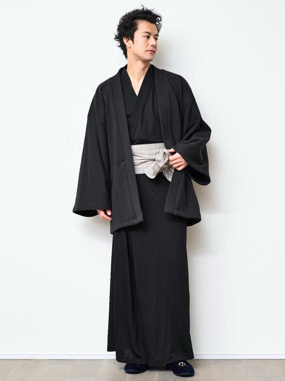 
                  
                    HAORI Heat (Black) - Nanafu｜YUKATA
                  
                