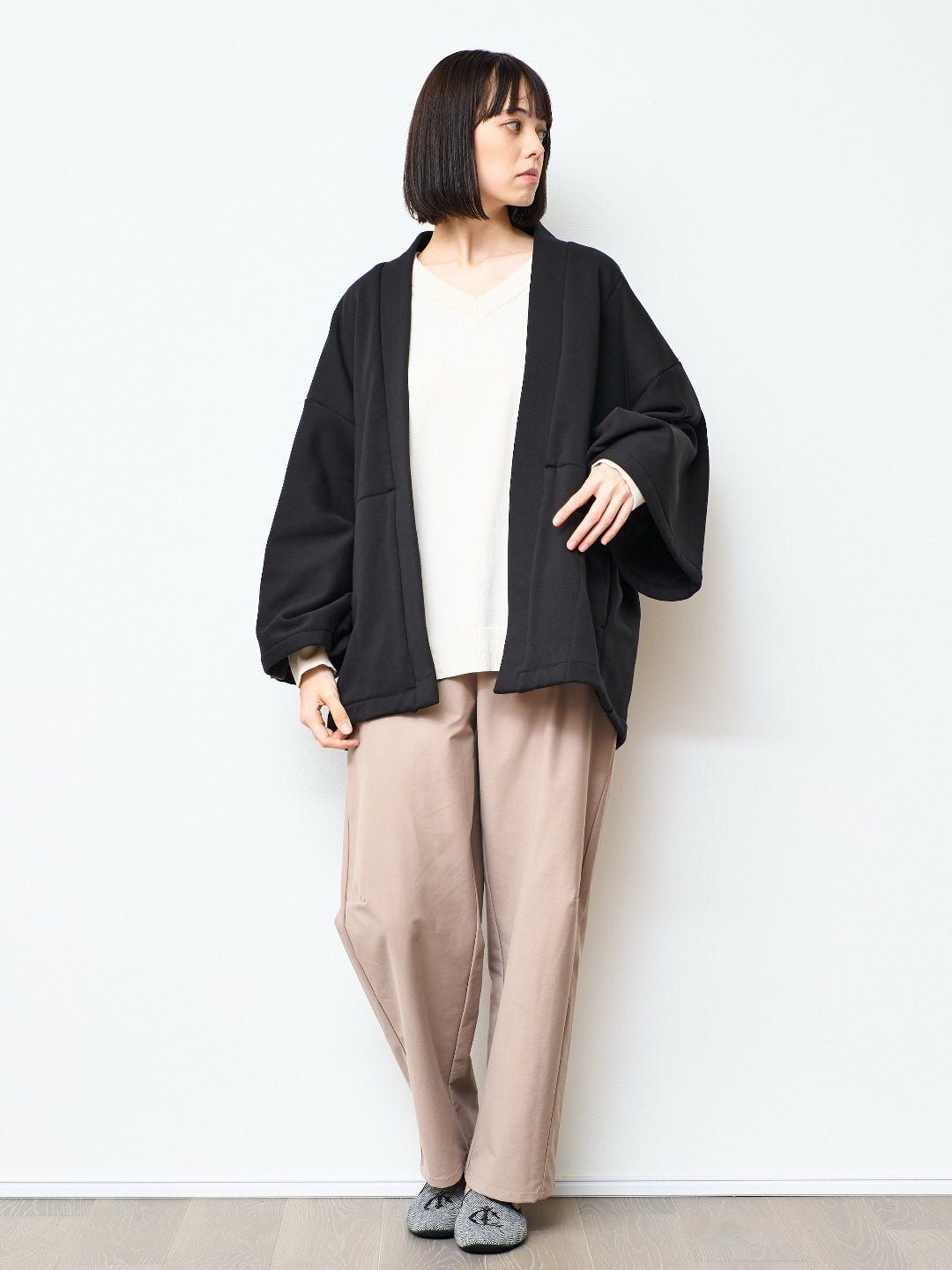 
                  
                    HAORI Heat (Black) - Nanafu｜YUKATA
                  
                