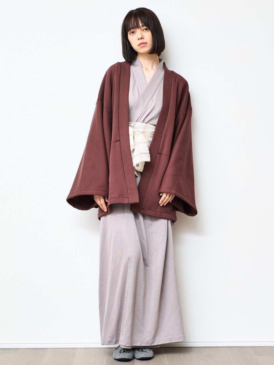 
                  
                    HAORI Heat (Brown) - Nanafu｜YUKATA
                  
                