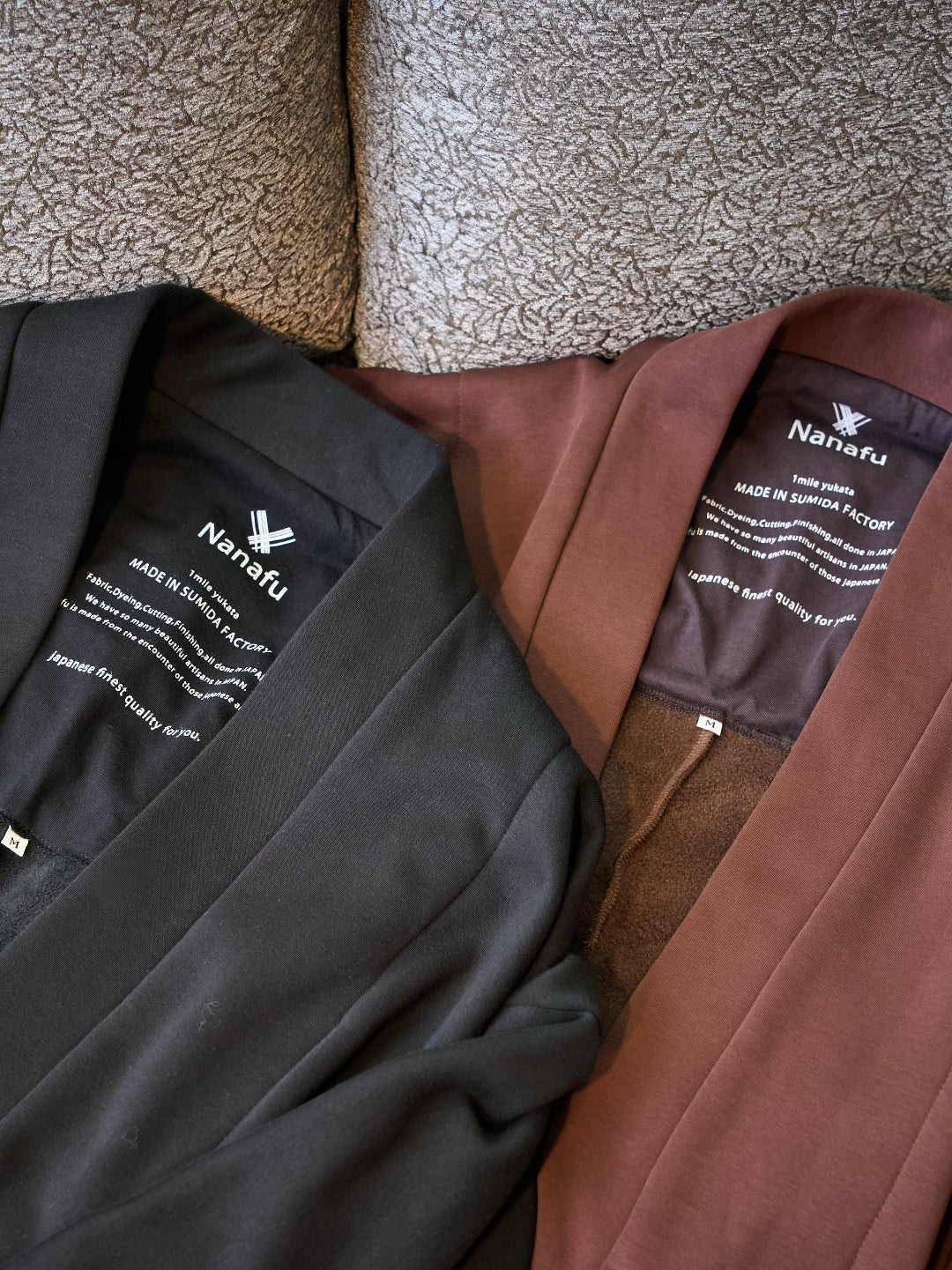 
                  
                    HAORI Heat (Brown) - Nanafu｜YUKATA
                  
                
