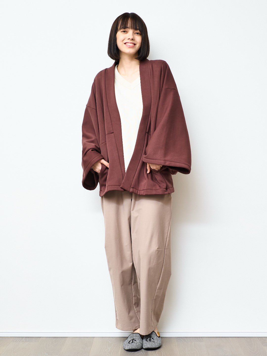 
                  
                    HAORI Heat (Brown) - Nanafu｜YUKATA
                  
                