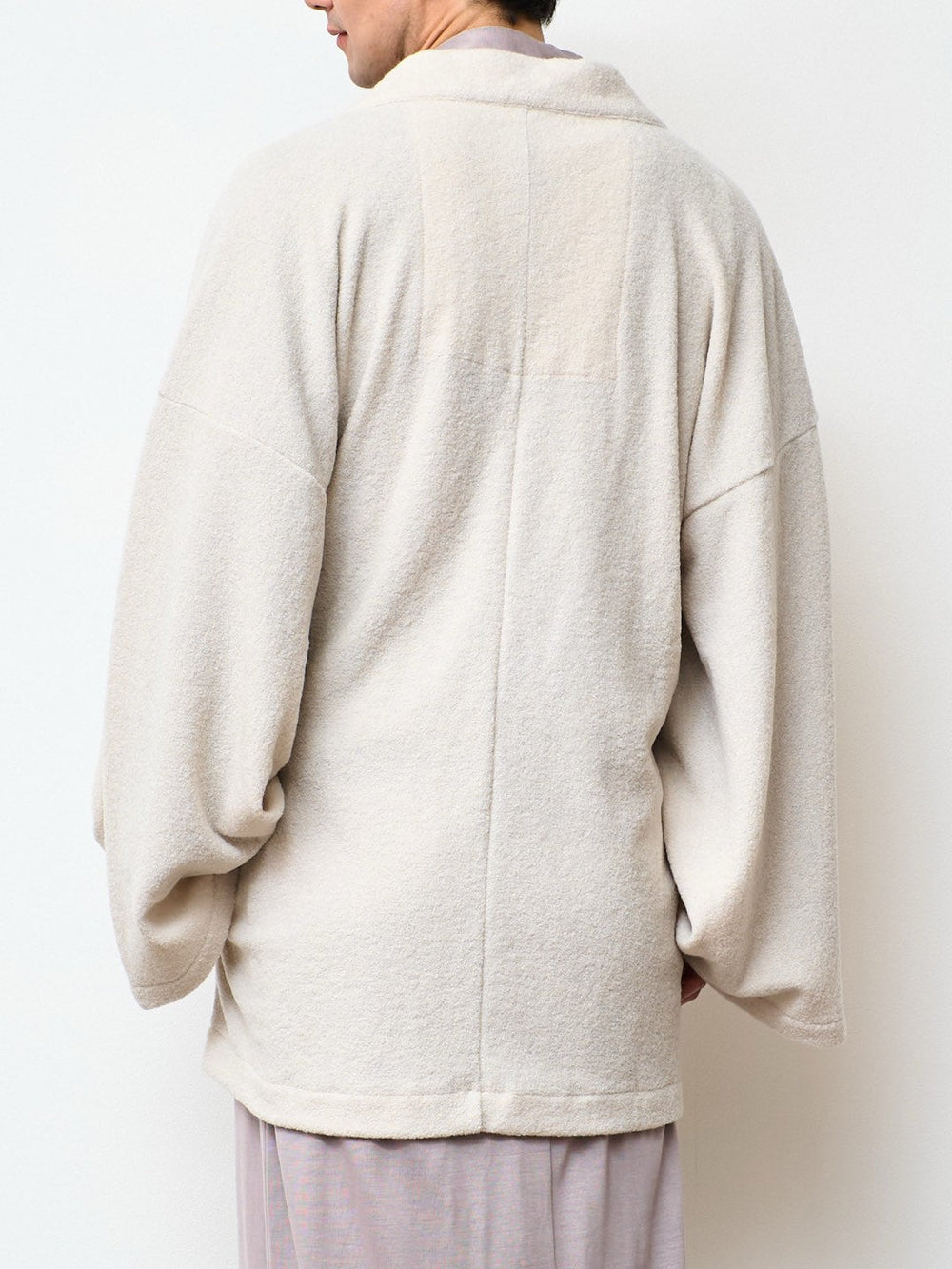HAORI カーディガン Wool (White) – Nanafu｜YUKATA