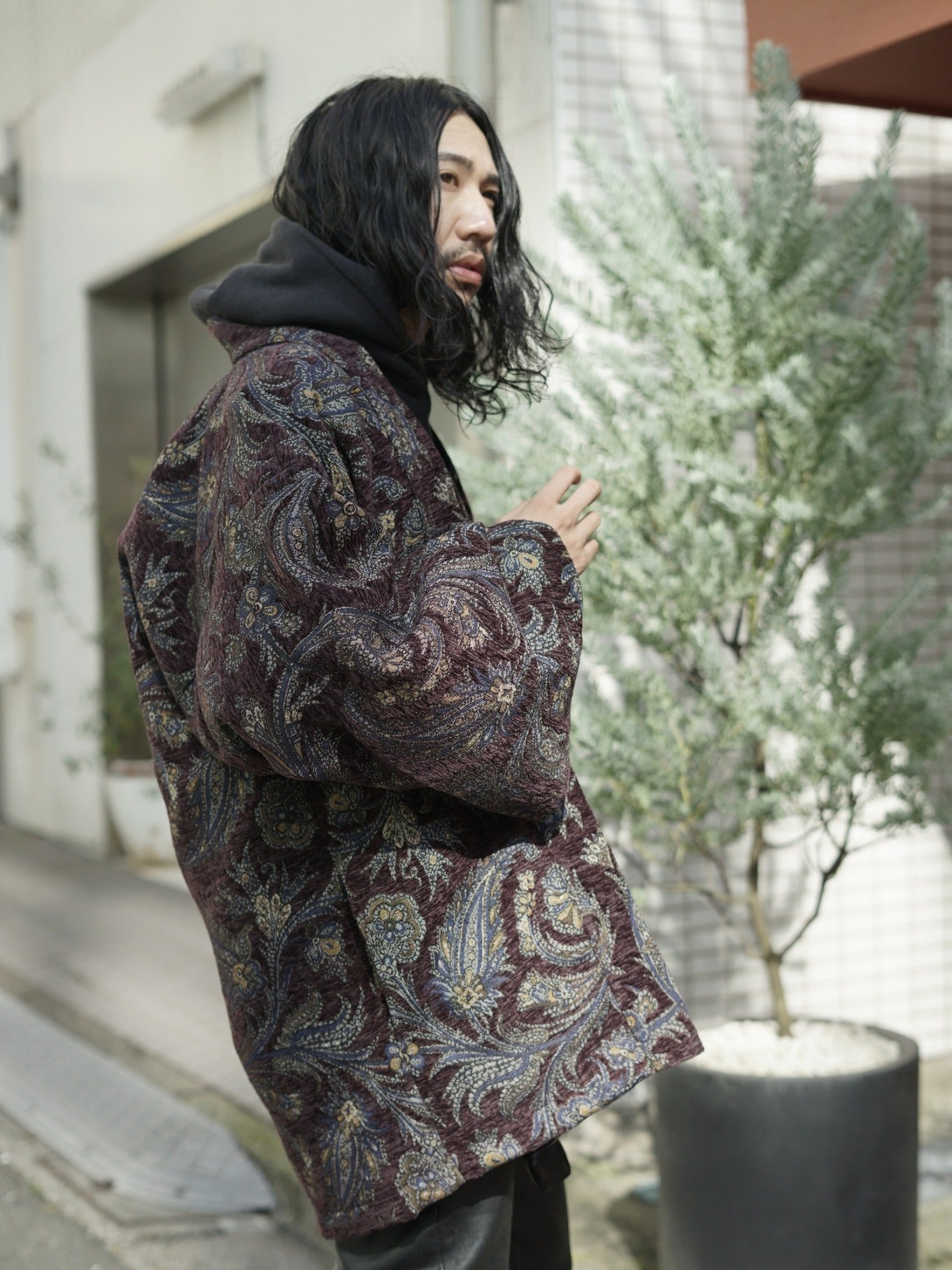 
                  
                    HAORI GOBELIN モーヴ 側面アップ
                  
                
