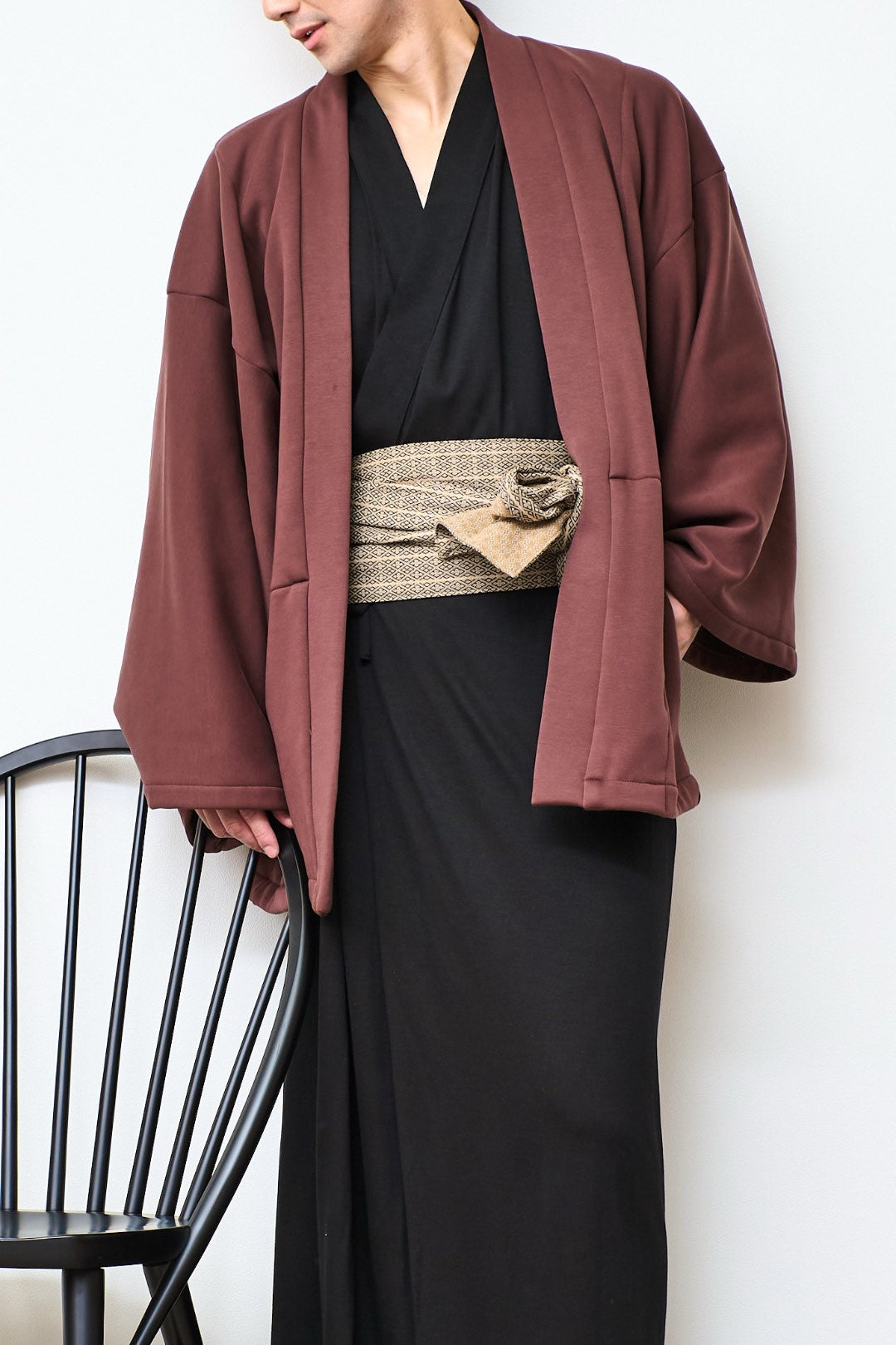 OBI Jacquard (Komon Reversible / 小紋リバーシブル)