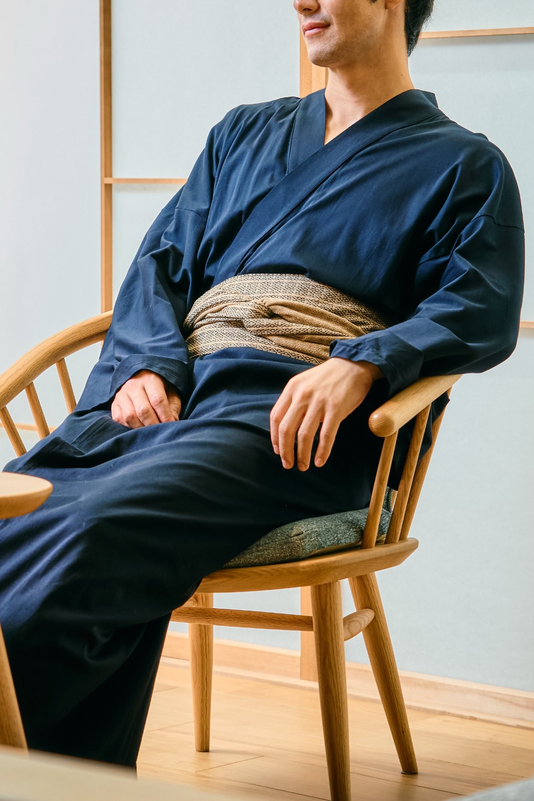 OBI Jacquard (Komon Reversible / 小紋リバーシブル)