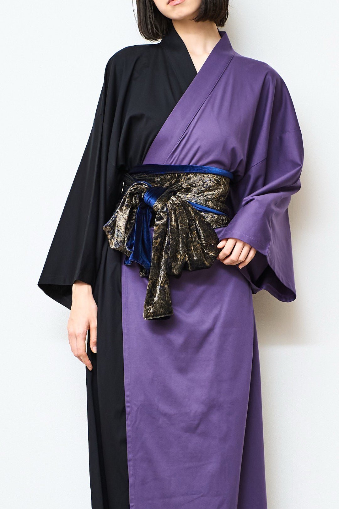 
                  
                    OBI Reversible (Velor Paisley /ベロア ペイズリー ) - Nanafu｜YUKATA
                  
                