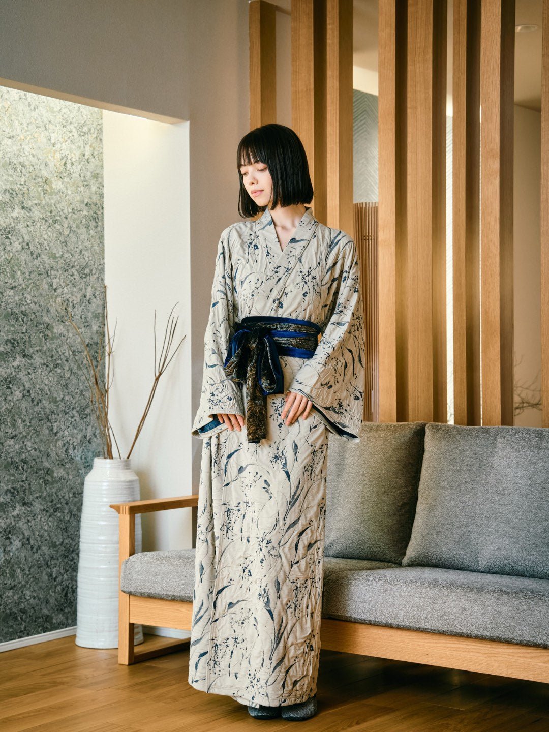 
                  
                    YUKATA ダブルジャガード(Botanical/ボタニカル ) WOMAN - Nanafu｜YUKATA
                  
                
