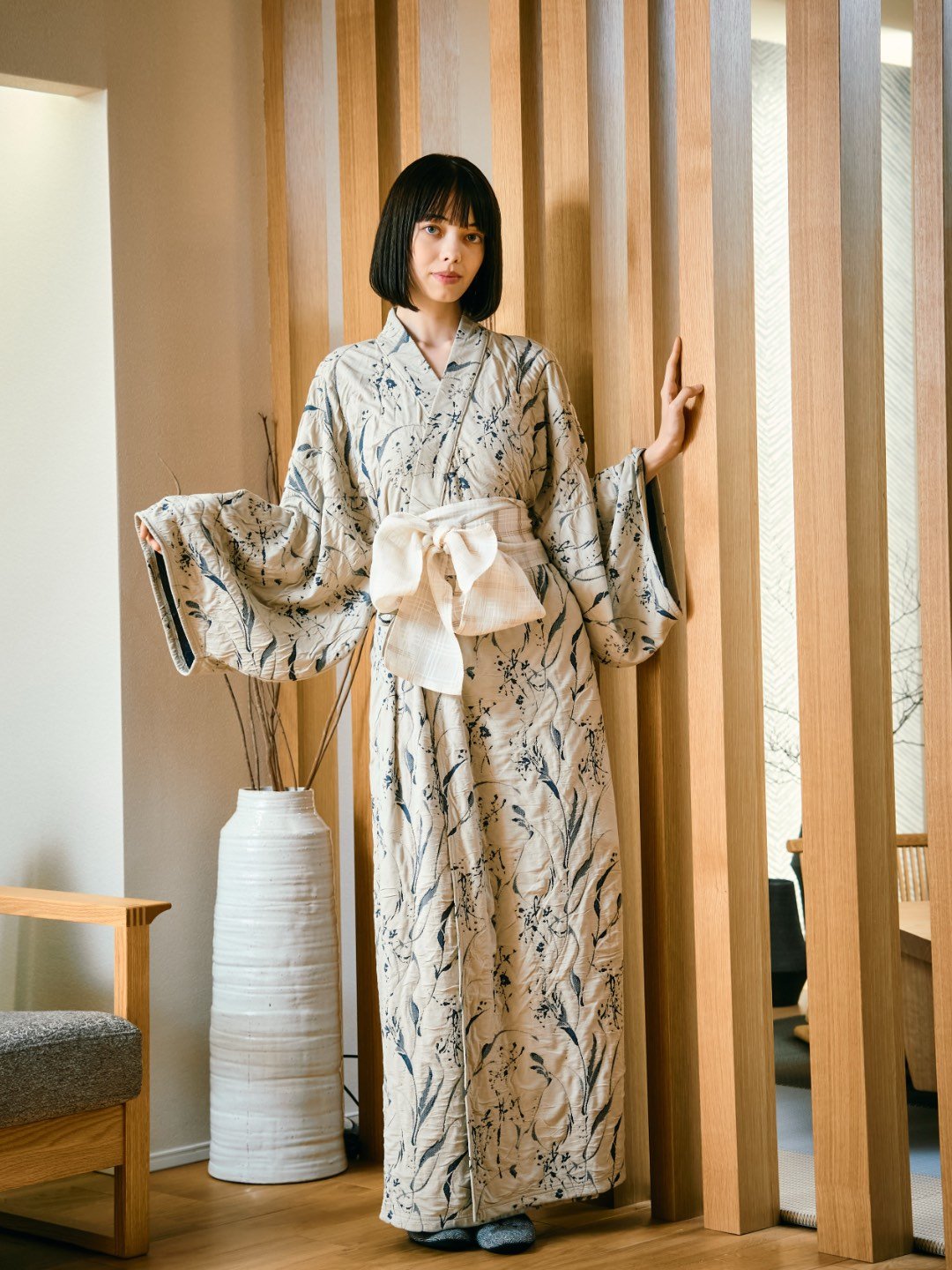 
                  
                    YUKATA ダブルジャガード(Botanical/ボタニカル ) WOMAN - Nanafu｜YUKATA
                  
                