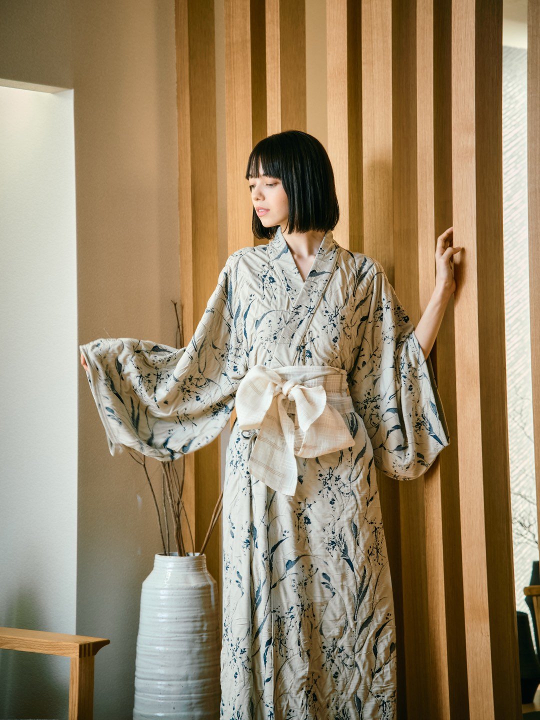 YUKATA ダブルジャガード(Botanical/ボタニカル ) WOMAN - Nanafu｜YUKATA