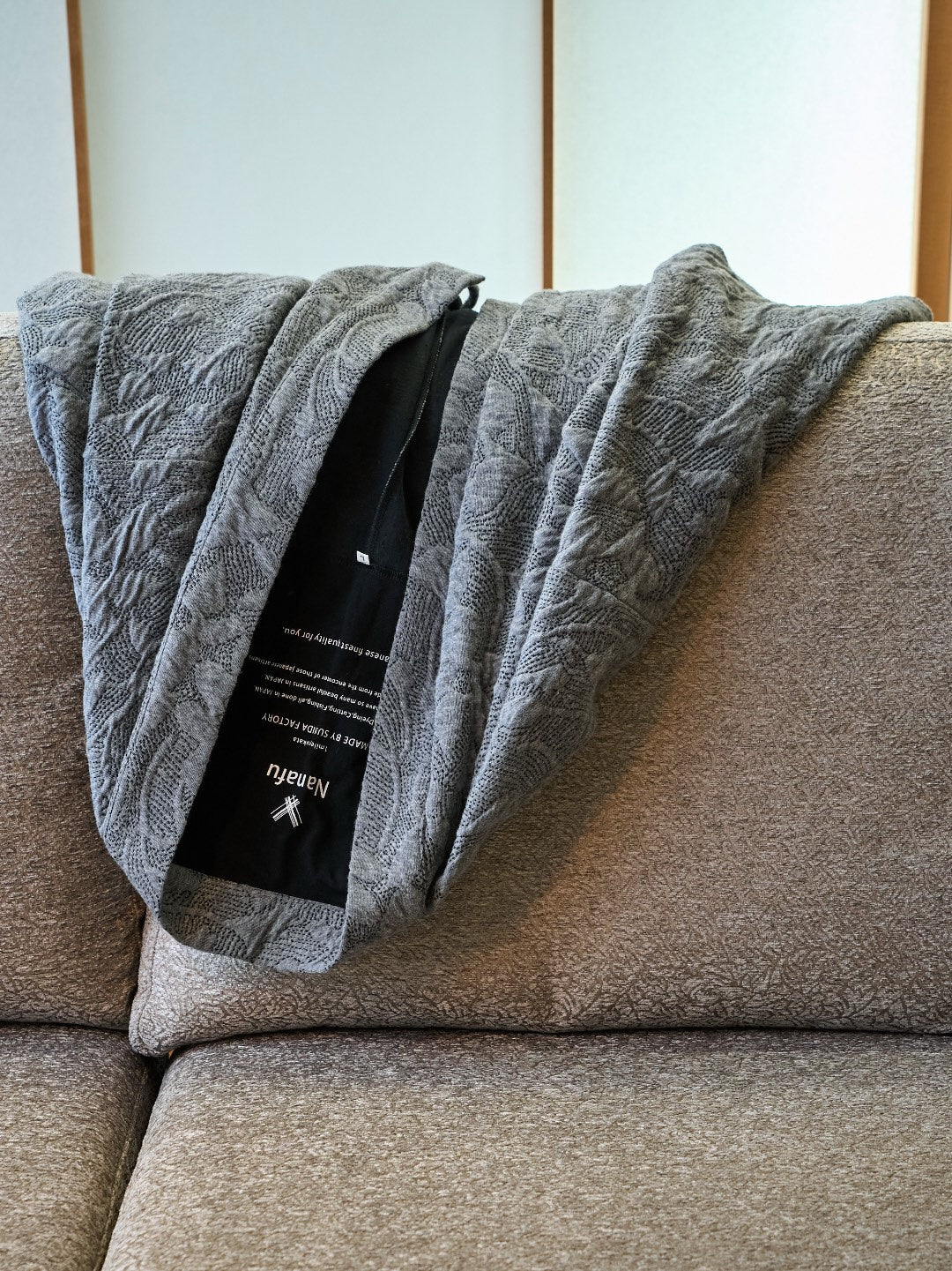 YUKATA 刺子ジャガード (GLEY) MEN - Nanafu｜YUKATA