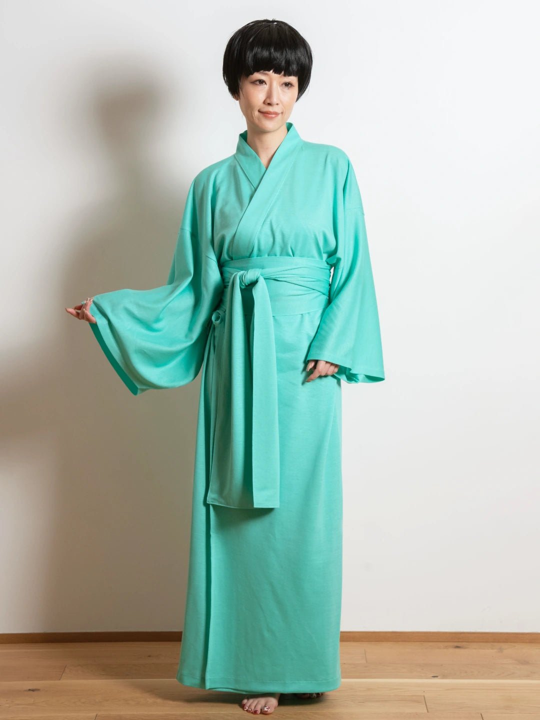 YUKATA Premium (Ocean Emerald / オーシャンエメラルド) Women - Nanafu｜YUKATA
