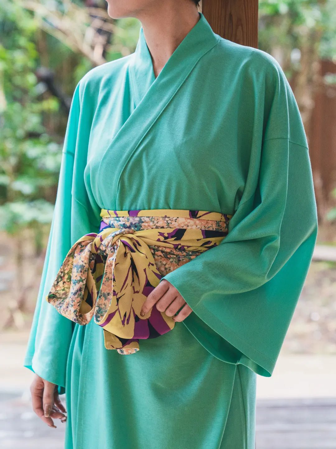 YUKATA Premium (Ocean Emerald / オーシャンエメラルド) Women - Nanafu｜YUKATA