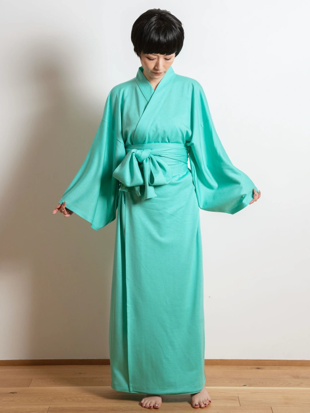 YUKATA Premium (Ocean Emerald / オーシャンエメラルド) Women - Nanafu｜YUKATA