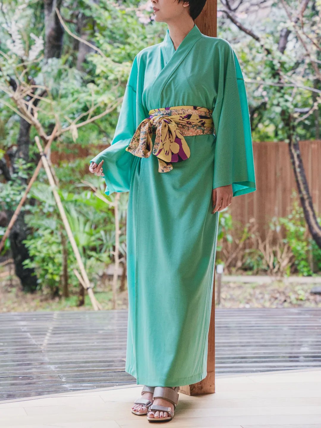 YUKATA Premium (Ocean Emerald / オーシャンエメラルド) Women - Nanafu｜YUKATA